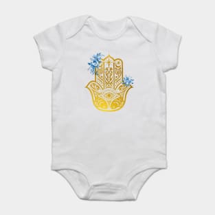 Hamsa Hand Baby Bodysuit